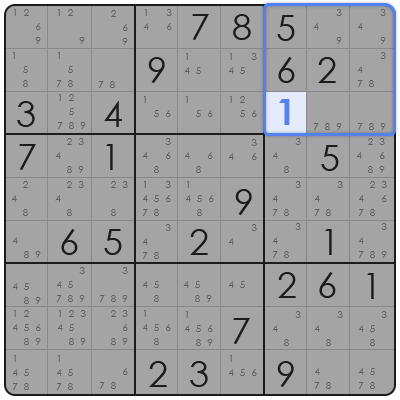 sudoku combinations